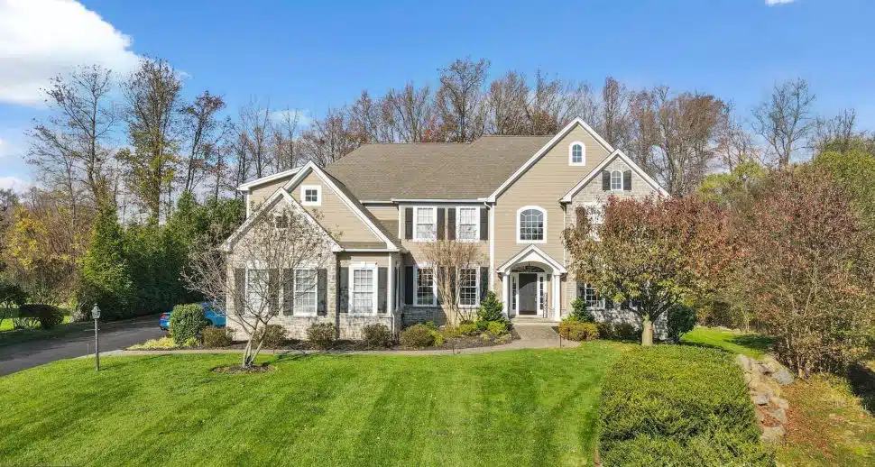 A Greystone Colonial home for sale in Garnet Valley