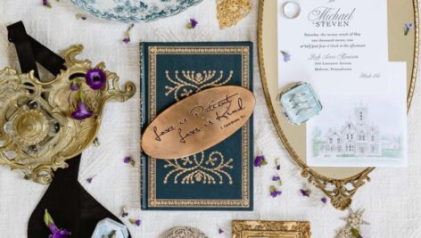 Wedding invitations and stationery from Paper & Posh in Media