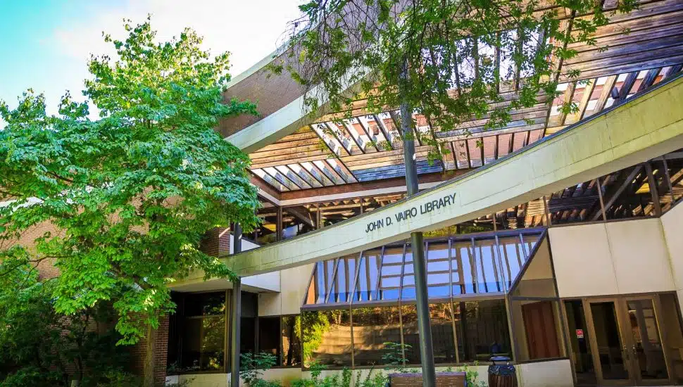 The Vairo Library at Penn State Brandywine in Media