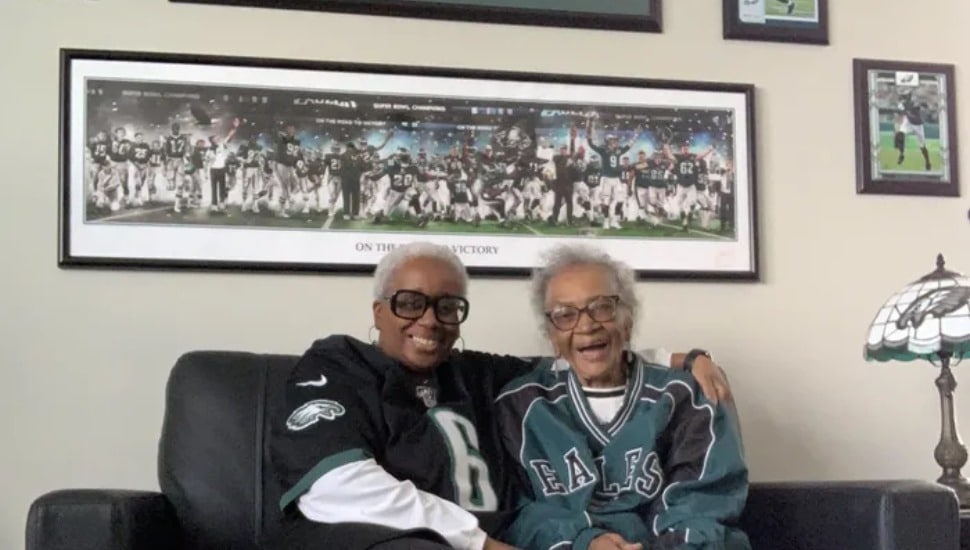 Danita Alston, at left, and her mother, Marybelle