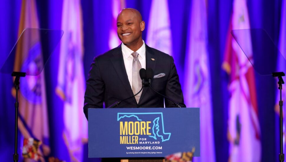 Westley Moore, the newly-elected governor of Maryland