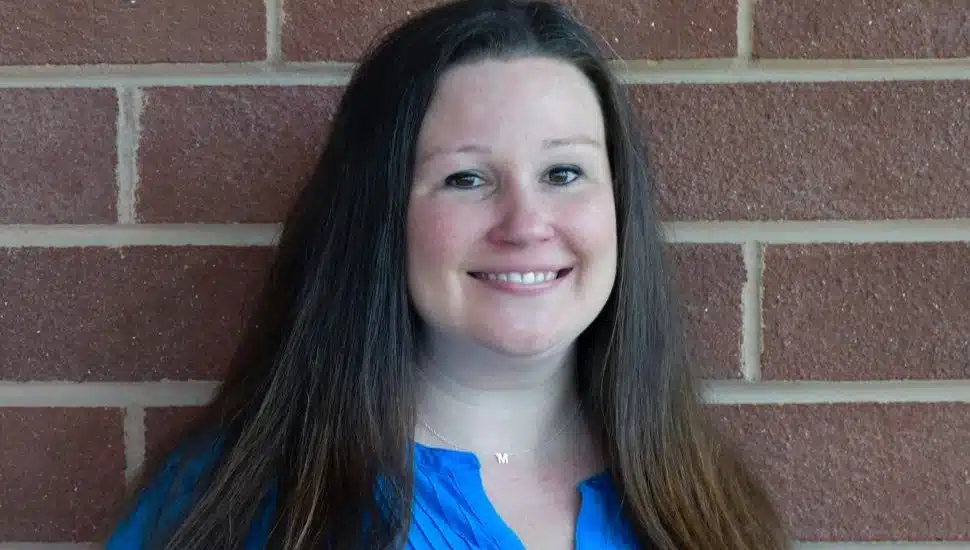 Alyssa was one of four CCRES staff members honored in September for outstanding achievement