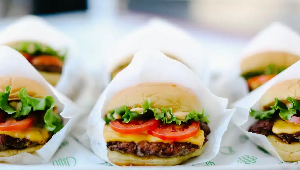 A Shake Shack burger
