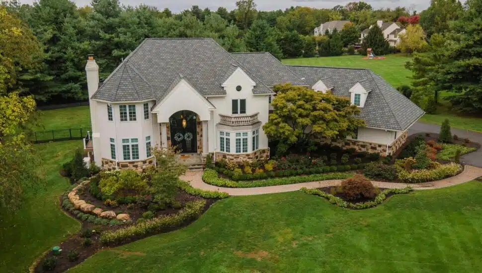 A manor home at 140 Harvey Road in West Chester