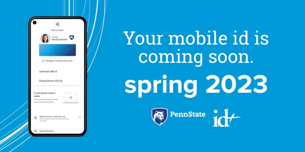 An advertisement for Penn State Brandywine's new mobile app