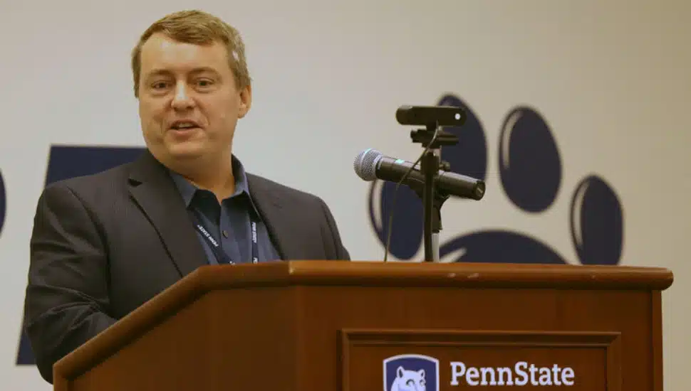 Andy Landmesser, assistant teaching professor of information sciences and technology at Penn State Brandywine