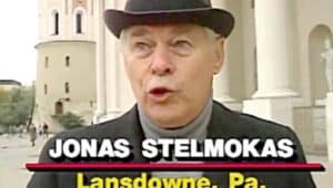 Jonas Stelmokas in an Action News segment on Lithuania's secession from the Soviet Union
