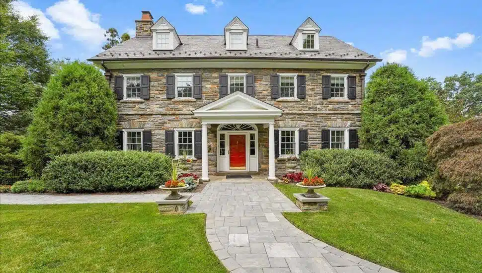 The Manor house and property at 101 E. Brookhaven Road in Wallingford