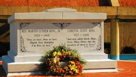 Final Resting Place for Martin Luther and Coretta Scott King in Atlanta