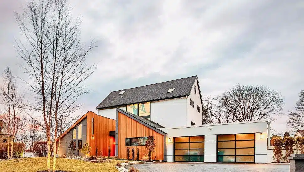 The refitted 19th-century barn in Media listed for $2.389 million