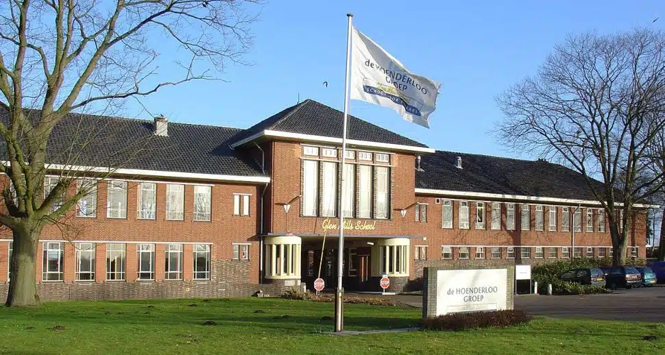 The Glen Mills School building in Glen Mills.