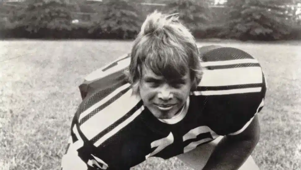 Joe Klecko while starring with the Temple Owls
