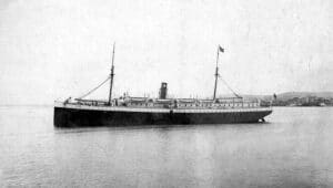 The SS Oregon as it appeared in 1904