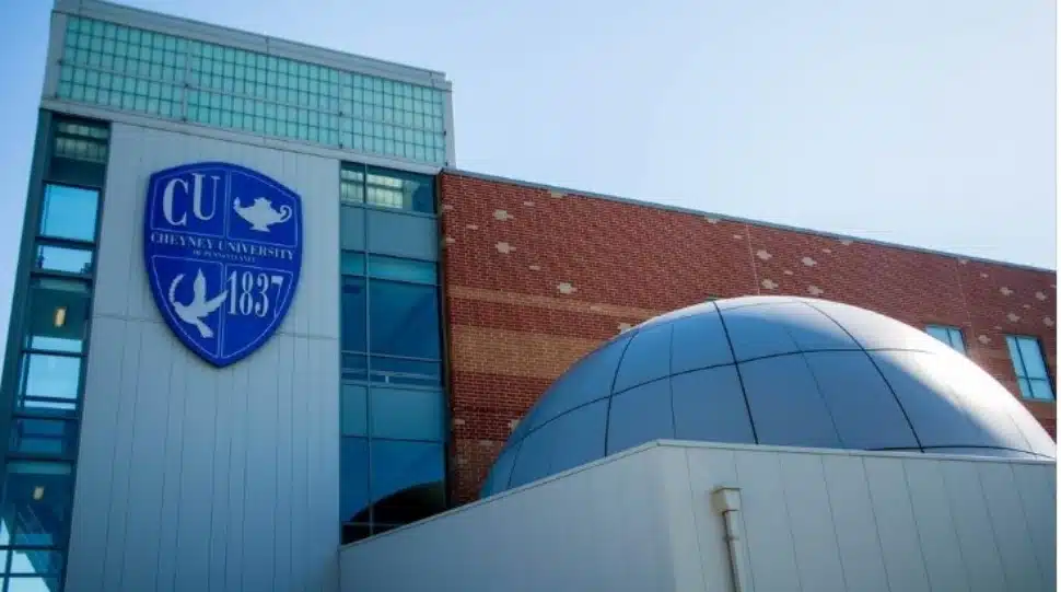 An existing Cheyney University science building