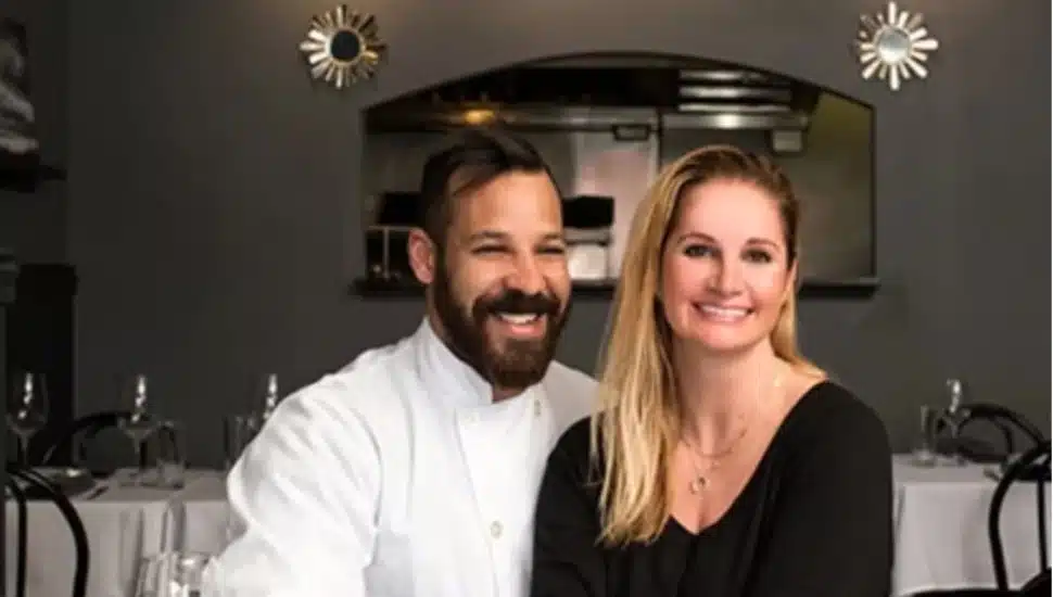 At the Table chefs Alex Hardy and Tara Buzan-Hardy