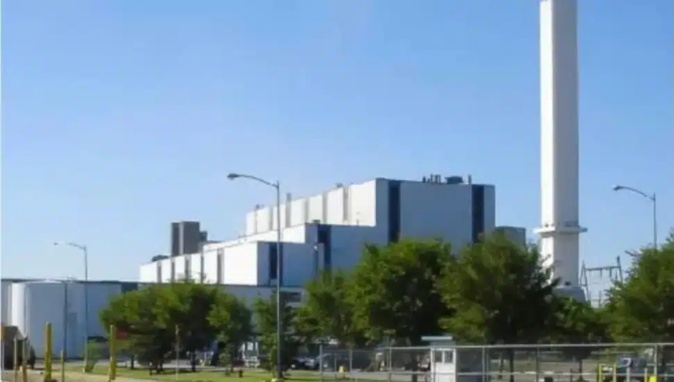 The Reworld (formerly Covanta) incinerator plant in Chester
