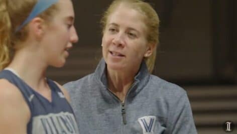 Villanova Woman's Basketball Coach Denise Dillon