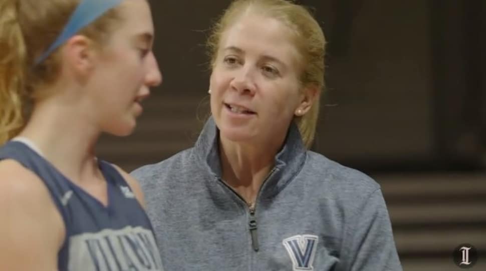 Villanova Woman's Basketball Coach Denise Dillon
