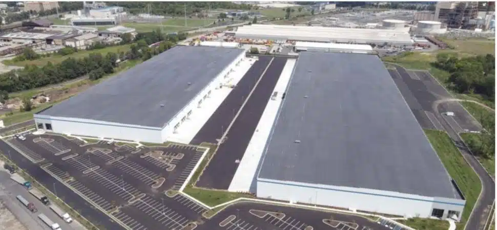 Cocoa producer Barry Callebaut has leased one of these two buildings at the Delco Logistics Center