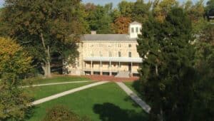 The Haverford College campus