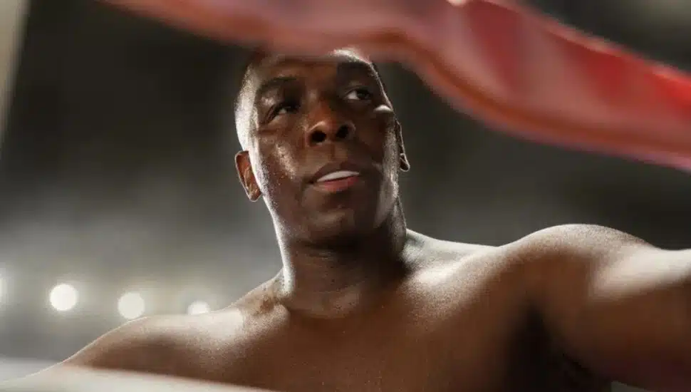 Khris Davis stars as George Foreman in "Big George Foreman."