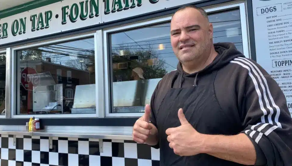Meet Jamie Campbell, a Ridley native and owner of the new hot dog operation Relish