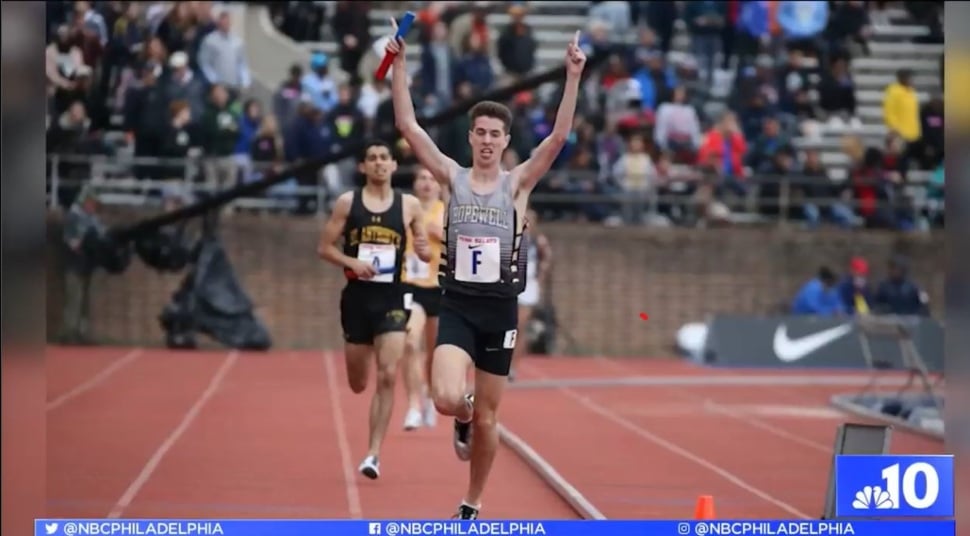A Penn Relay record-breaking moment for Sean Dolan