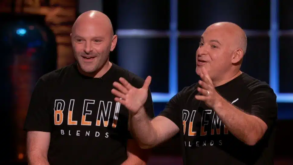 Peter (left) and Stuart Shapiro of Bleni Blends on Shark Tank