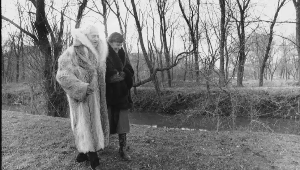 Andrew and Betsy Wyeth at their Chadds Ford home.
