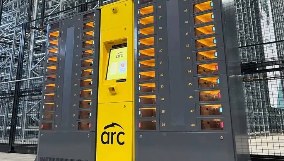 An Asset Recharge Center, which charges hand-held devices used in warehouse and other businesses.