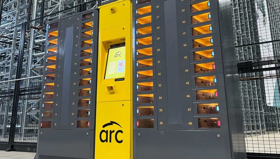 An Asset Recharge Center, which charges hand-held devices used in warehouse and other businesses.