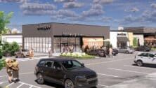 An artist's rendering of the Honeygrow restaurant coming to the Lawrence Park Shopping Center.