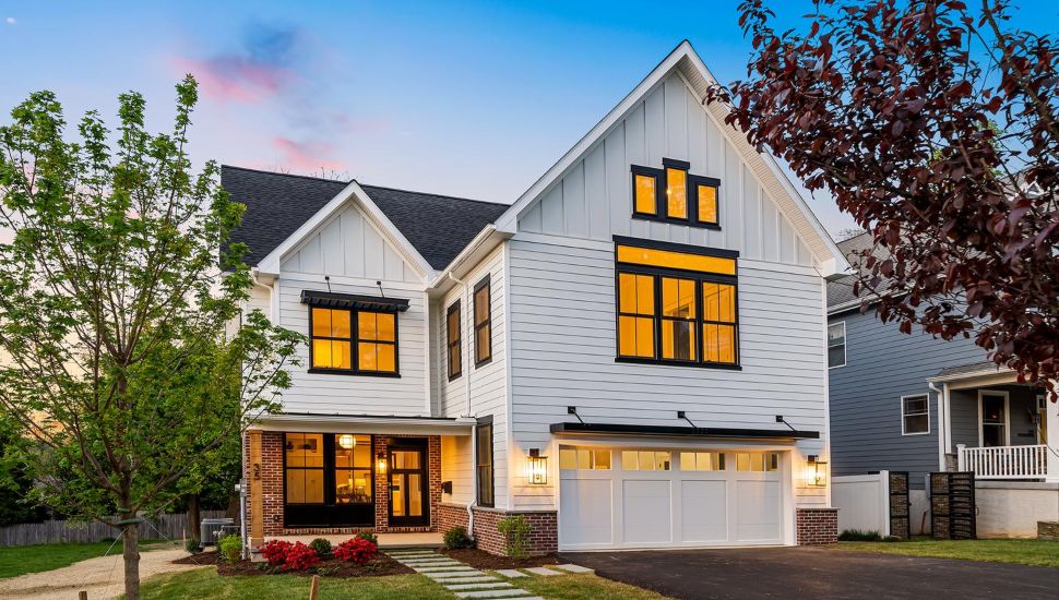 A Media Cape renovated into an industrial farmhouse at 35 W. 7th Street in Media