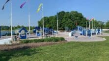 The expanded inclusive playground in Northampton Township, Bucks County