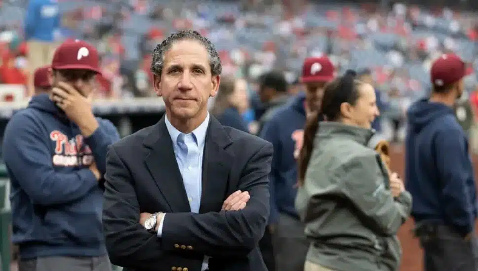 Steven Cohen before a Phillies game at Citizens Bank Park