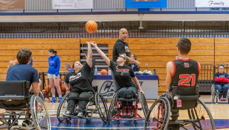 Cabrini University’s Sam Sturkey Unites Student-Athletes for 2nd Annual Wheelchair Basketball Game