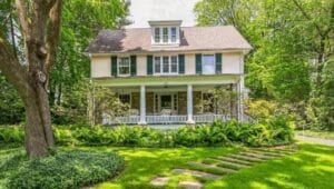 An updated Colonial home for sale in Swarthmore