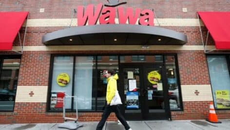 A Wawa store at 9th and South Streets in Philadelphia that is now closed.