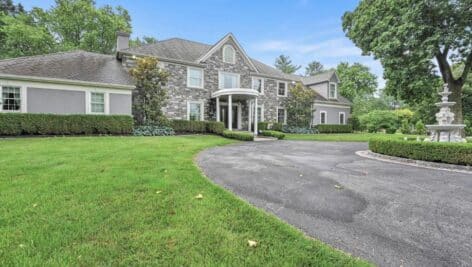 The Main Line elegance of a home for sale at 9 Tracy Terrace in Bryn Mawr