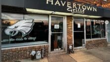 The outside of the Havertown Grille on Darby Road in Havertown.