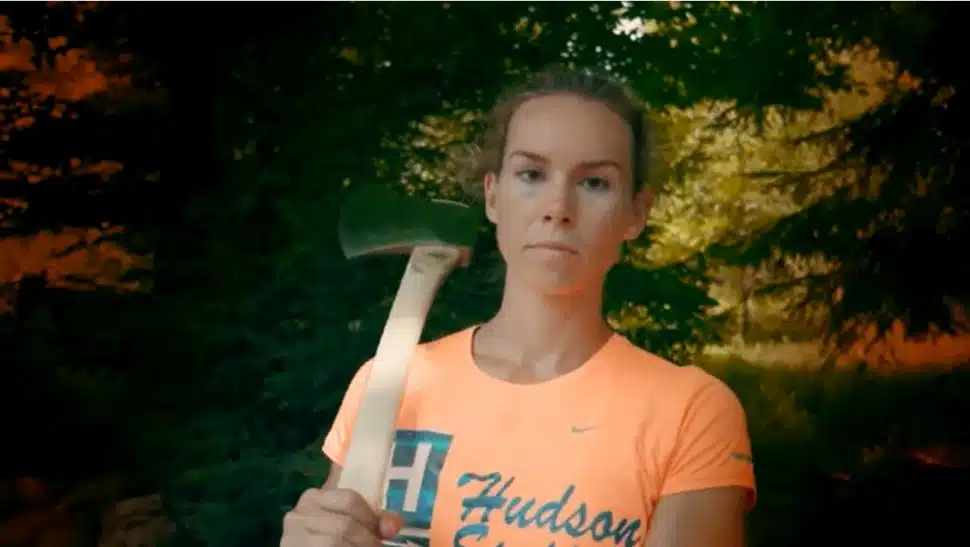 Lumberjill Martha King