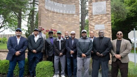 The group of Cheyney University alumni who have formed the nonprofit Save the Oldest HBCU Institute.