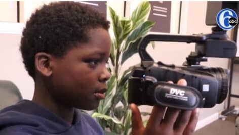 The new 'Entrepreneur Innovation Center' is getting kids hands-on with video and podcasting equipment.