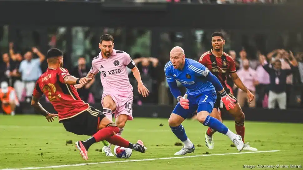 Lionel Messi and Inter Miami played the Philadelphia Union at Subaru Park on Aug. 15, 2023.
