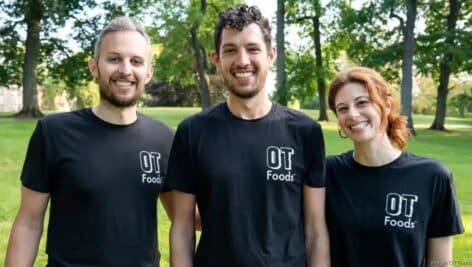 OT Foods co-founders, John Marshall, Peter Marshall, Sarah Coff.