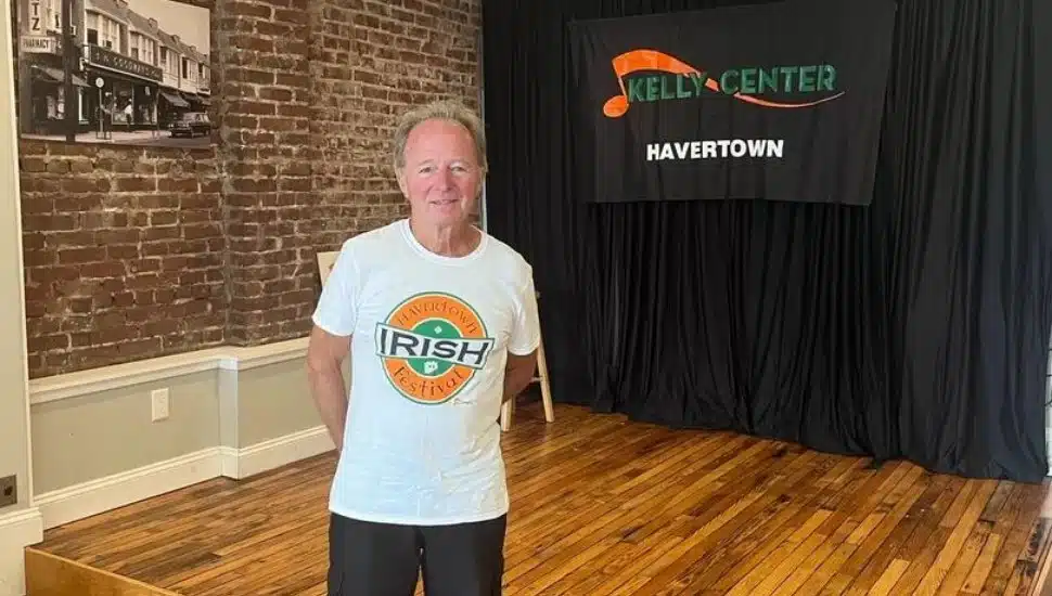 Tom Kelly at the Kelly Center in Havertown.