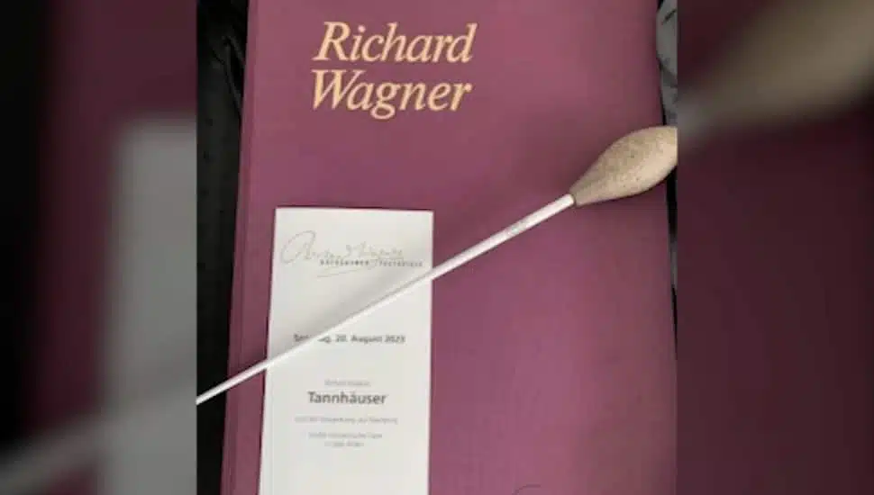 handcrafted baton from Mark Horowitz