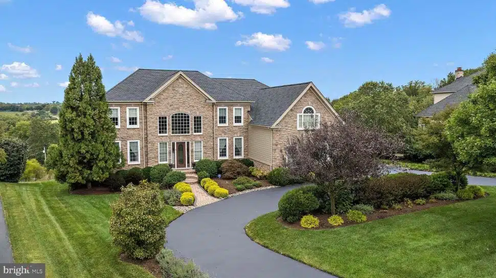 An elegant Colonial home is for sale in Glen Mills.