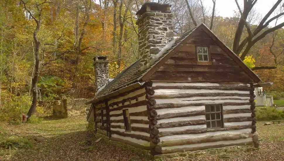 The Lower Swedish Cabin in Drexel Hill.