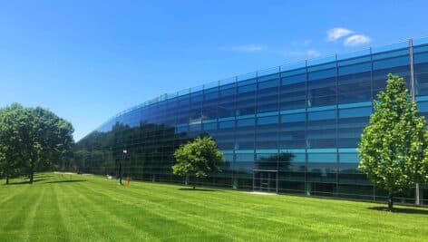 The outside of the SAP America headquarters in Newtown Square